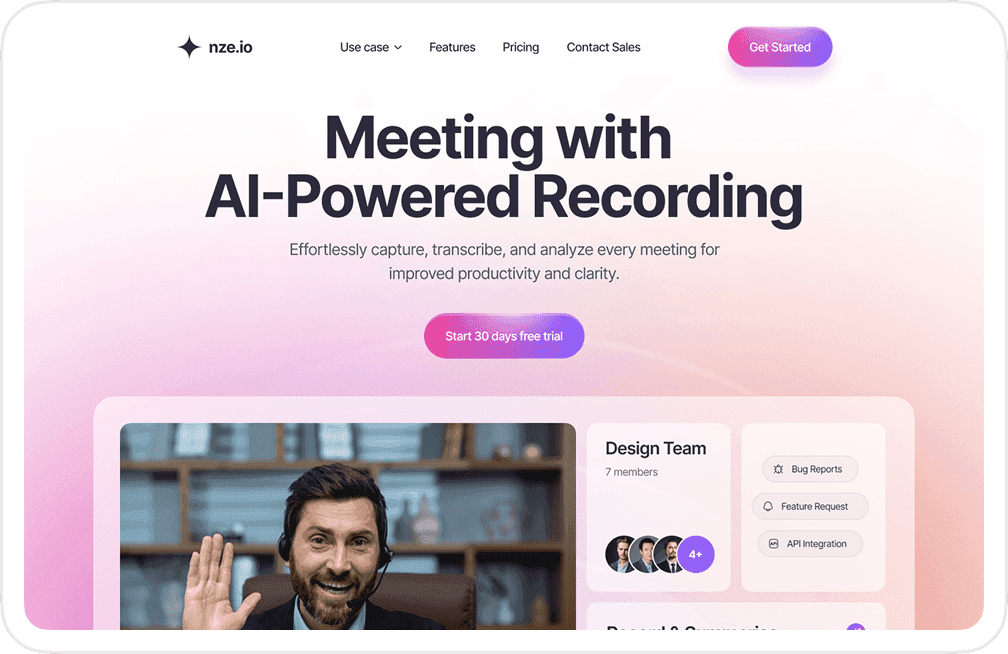AI-Powered Meeting Recorder