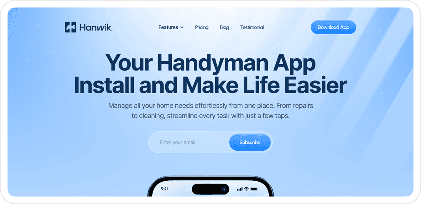 Handyman Service App